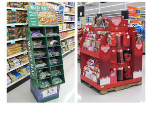 Custom Cardboard Pallet <strong>Dump</strong> <strong>Bin</strong> Supermarket Hanging <strong>Mop</strong> <strong>Broom</strong> Cardboard <strong>Display</strong> <strong>Rack</strong> <strong>for</strong> Household - Product Image 6