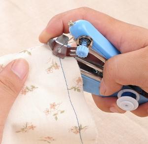 Portable <b>Sewing</b> <b>Machine</b> Mini Manual Handy Needlework Cordless Tools Stitch Sew Clothes Fabric Electric <b>Sewing</b> <b>Machine</b> Household - Product Image 6