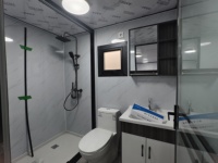 Maison pliante moderne à double aile extensible, mini-villa préfabriquée, maison mobile portable pour séjour en famille dans la cour