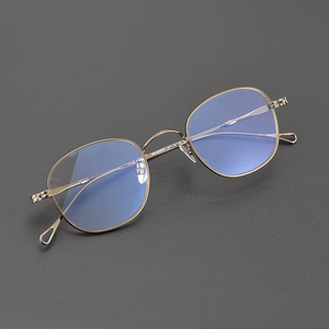 Monturas de <span class=keywords><strong>Gafas</strong></span> Ligeras de Estilo Vintage con Protección Anti Luz Azul para Uso con Receta Unisex - OEM/ODM Disponible - Product Image 2