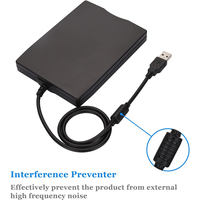 Unidad de Disquete Externa USB Portátil FDD de 1.44mb y 3.5 Pulgadas, Compatible con Win11, Unidades de Disquete USB, Unidad de Disquete Portátil USB