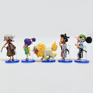 Hot10pcs/ชุดอะนิเมะ PVC ขนาดเล็กฟิกเกอร์ Zoro luffy nami Sanji มังงะงานอดิเรกของเล่นตกแต่งโมเดล5-8.5ซม. - Product Image 6