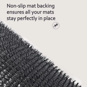 Ensemble complet de <span class=keywords><strong>tapis</strong></span> de sol de luxe pour voiture, velours textile, <span class=keywords><strong>tapis</strong></span> de sol en nylon original, peluche, 4 pièces pour BMW Série 3 318i 320i 325i 330i - Product Image 4