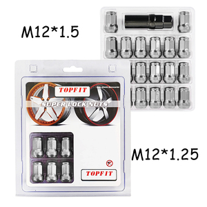 น็อตล้อแบบยูนิเวอร์แซล ขนาด 12*1.25 สีแดง 6 ร่อง 35 มม. - Product Image 4