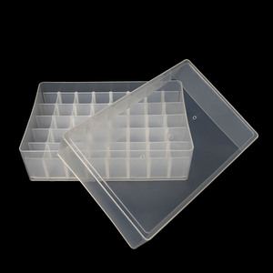 Plastic <b>Sample</b> Vial Storage Box 30 Grids For 3 10 20ml Glass <b>Bottles</b> <b>Perfume</b> <b>Sample</b> Dispensing Holder - Product Image 2