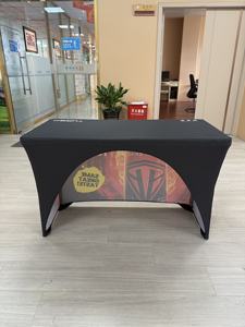 Nappe en tissu de haute qualité personnalisation Logo impression exposition sport intérieur publicité affichage nappe - Product Image 6