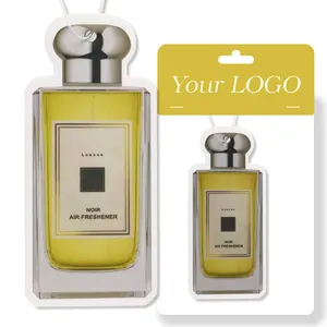 هدايا ترويجية معلقة ورقية معطر جو مرح عطر للسيارة معطر جو إكسسوارات سيارات داخلية مزيل عرق