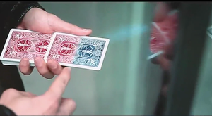 True Colors Blue to Red Card Back Color Change Deck trucchi magici Close Up Magic Illusions Gimmick Props - Product Image 6