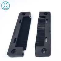Bingkai masuk kabel pelat sikat terpisah KEL-BES-S16 dengan sikat untuk rak Server, panel kontrol dan penutup Listrik
