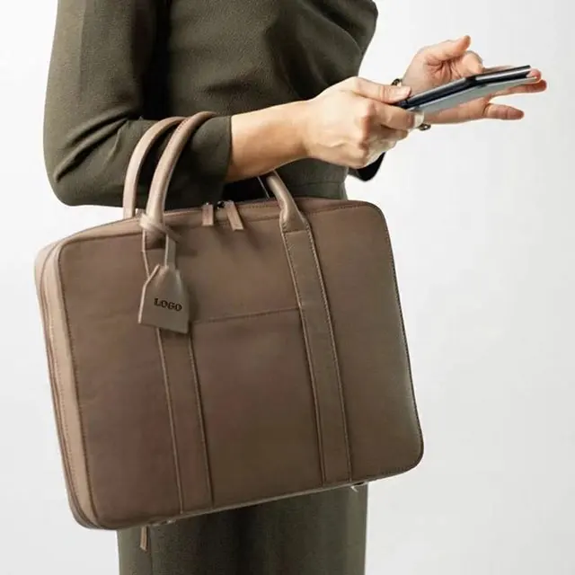 Luxury travel laptop bag business laptop bag for travel women and men unisex laptop messenger bag