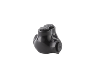Conectores de Cable Eléctrico Negros UL QMS-S2-1, Conectores Multi-Tap Aislados, Entrada de un Solo Lado, UL NO-UL