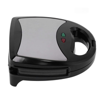 Machine à gaufres électrique 3 en 1, 4 tranchantes, appareil de cuisson rond, pour petit-déjeuner, vente en gros