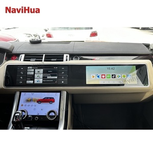 Navihua New for Range Rover Sport L494 for Range Rover Vogue L405 Dual Screen Android Radio with Passenger Entertainment <b>System</b> - Product Image 5