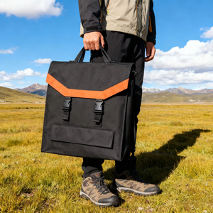 Bolsa plegable de Panel <span class=keywords><strong>Solar</strong></span> portátil de 100W, 200W, 300W, 400W, impermeable, ligera, para tienda de campaña al aire libre, RV, Playa - Product Image 1