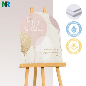 Panneaux publicitaires personnalisés en gros avec impression de logo, service de découpe et piquets pour fêtes, décorations et publicité - Product Image 2