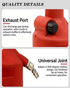 <b>Pneumatic</b> Rivet Nut & Stud Gun with Built-in Silencer, Durable & Stable Riveting <b>Tool</b> for Nuts/Bolts, Factory Supply - Product Image 5