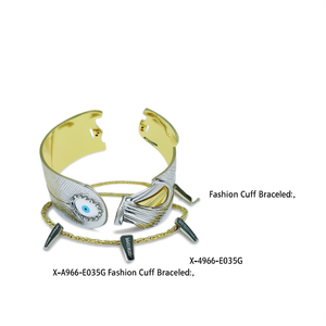 X-A966-E035G Fashion <b>Cuff</b> Bracelets - Product Image 2