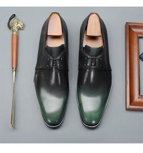 Latest high-end men's shoes - premium lace-up business Oxford leather formal shoes wholesale Men's leather Dress Shoes&Oxfords - Product Image 5