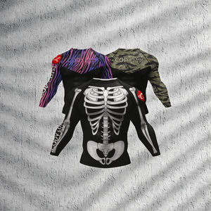 Camisetas de Compresión de Último Diseño para Hombre, Spandex/Poliéster, Secado Rápido, Transpirables, Ecológicas, 220g, Manga Larga, Personalizables, UPF50 - Product Image 3