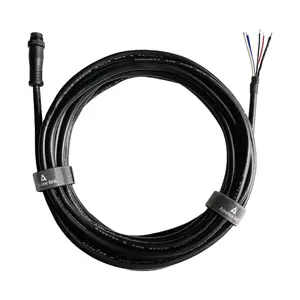 M12 5pin防水电连接器公对开传感器电缆