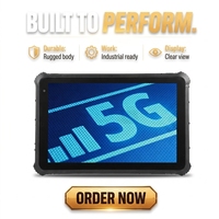 Tabletas Industriales de 10.1 Pulgadas con Windows 10, Intel, RAM de 8GB, SSD de 128GB, Resistentes IP67, Tablet 5G con Lector de Escáner 2D, NFC, RFID, UHF, HF, LF