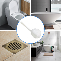 Brosse pour cuvette de baignoire avec cône d'eau Brosse pour outils de nettoyage de salle de bain