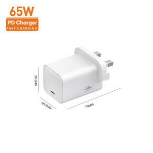 65W GaN PD USB tipo C caricatore per telefono veloce caricabatteria portatile portatile cellulare adattatore per caricabatterie da parete per iPhone Samsung - Product Image 6