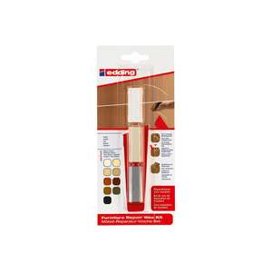 Edding Kit de cire de réparation pour meubles 8901 blister blanc paquet de 3 - Product Image 1