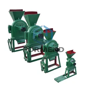 Wide application small electric motor drive ffc-15 disk mill machine