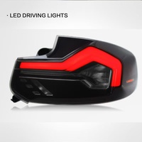 Feux arrière LED pour BMW Série 2 F22 F23 F87 M2 2014-2020, lentille fumée, style Spoon, paire, 12V DC, lampe LED HID