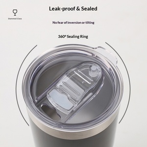 Nouvelles verres à <span class=keywords><strong>liqueur</strong></span> et à vin en acier inoxydable à double paroi isolés sous vide, mini, à pied, en forme <span class=keywords><strong>de</strong></span> U, modernes, simples et élégants pour la maison - Product Image 2