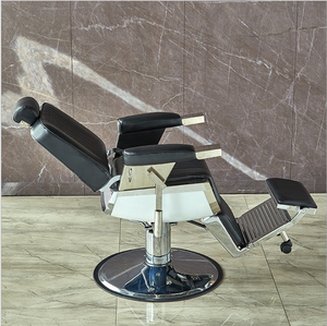 Silla de Barbería para hombre, equipamiento Vintage para salón de peluquería y <span class=keywords><strong>Peluqueria</strong></span> - Product Image 3
