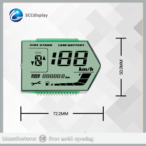 Venta de fábrica autodirecta personalizada GW003 HTN Pantalla positiva de bajo consumo Módulo LCD de 7 segmentos - Product Image 3