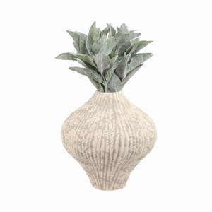 Vase en céramique courbé pour la décoration du salon, poterie en terre cuite, vase à fleurs pour la maison et la chambre - Product Image 2