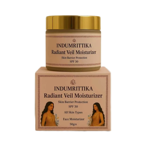 Indumrittika Crème hydratante Radiant Veil à usage quotidien avec SPF 30 pour la protection solaire, l'hydratation intense et une peau saine et éclatante - Product Image 5