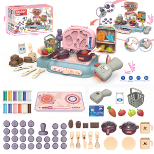 Nuovo gioco educativo fai da te, Non tossico per bambini in età prescolare, fingere di giocare giocattoli da <span class=keywords><strong>cucina</strong></span> Set di Juguetes Para Ninos per ragazze - Product Image 4