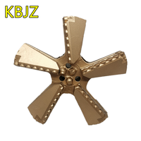 Foret de forage PDC concave à 5 lames de 250 mm, sans carottage, prix usine KBJZ, pour puits d'eau et mines de charbon