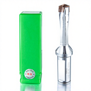 चुआनरन इंटरचेंजेबल क्राउन ड्रिल बिट उच्च गति मॉड्यूलर ड्रिल एक फ्लैट शंक धातु प्लास्टिक ड्रिलिंग के साथ - Product Image 6