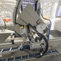 Máquina de Corte CNC para Perfiles de Aluminio WEIKE, Sierra Ingletadora Automática de Doble Cabezal