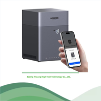 UGREEN NAS DH4300 Plus, NAS de bureau 4 baies, capacité 120 To (sans disques), album photo IA, stockage réseau 4K, DH4300Plus