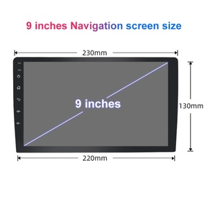 VEER Autoradio 4G 9 pouces universel 2 Din pour Android 128/256 Go de RAM 6/8 Go de ROM prend en charge la caméra 360 avec GPS RGB Carplay tactile - Product Image 1