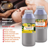 Minyak esensial perawatan kulit Herbal alami 1kg, minyak pijat pelembap badan wajah, mencerahkan, menutrisi tubuh