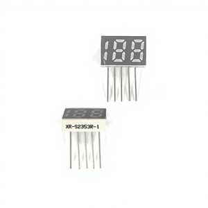 XR-S2354R-BR <b>LED</b> Digital <b>Tube</b> 0.25 Inch 2V Through Hole 2 Character Single Row 5pin Foot Factory Direct Sales - Product Image 1