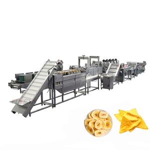 Línea de Producción Automática de Alimentos Fritos de Acero Inoxidable, Freidora Continua para Mariscos, Frutas, Verduras y Aperitivos - Product Image 1