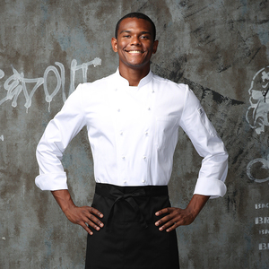 ChECKEDOUT高品質のケータリングユニフォーム長袖ユニフォームシェフコートを着て、ホテルとレストランのためのシェフユニフォーム - Product Image 4