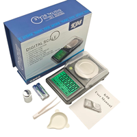 Balance de laboratoire numérique électronique miniature professionnelle de poche pour bijoux, 50 g, 0,001 g, or