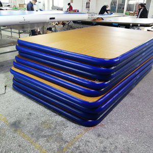 Île flottante gonflable en teck <span class=keywords><strong>pour</strong></span> <span class=keywords><strong>bateau</strong></span>, radeau, patio, yacht, quai, plateforme <span class=keywords><strong>pour</strong></span> <span class=keywords><strong>bain</strong></span> <span class=keywords><strong>de</strong></span> <span class=keywords><strong>soleil</strong></span> - Product Image 1