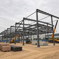 Structure de villa modulaire en acier léger, maison résidentielle préfabriquée en structure métallique, construction de maison moderne en métal sur mesure
