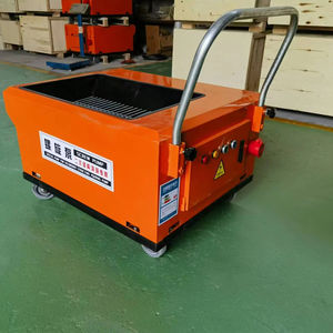 Pompa beton 380 atau 220 Volt, pompa beton Listrik Trailer mesin pompa beton kecil ponsel baru - Product Image 5