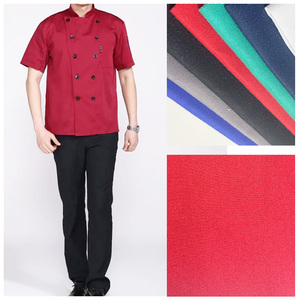 TC <span class=keywords><strong>cotone</strong></span> in pioppo Twill tessuto tinto Plain Spandex Gabardine per uniformi scolastiche e abiti in poliestere tessuto camicia - Product Image 3